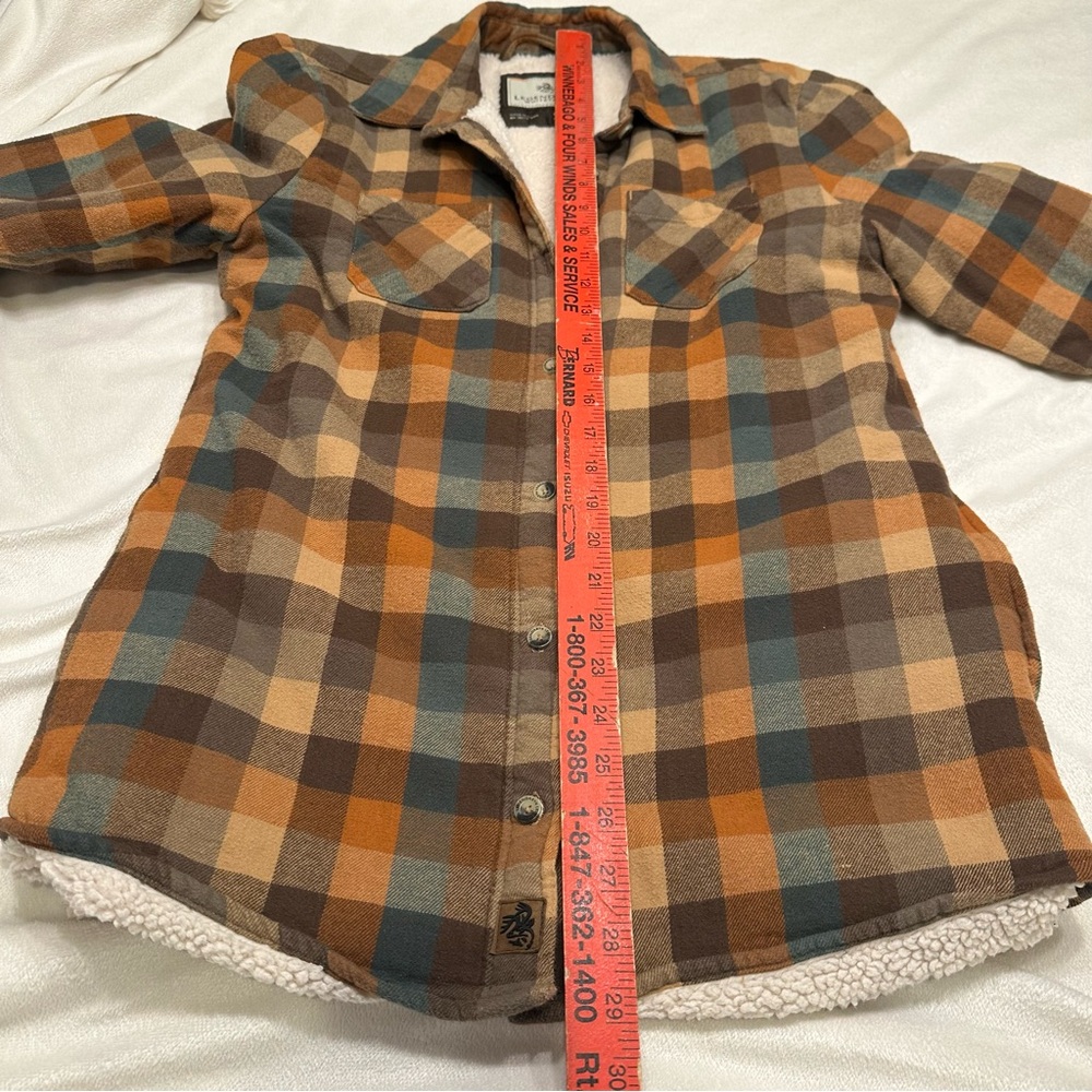 Legendary Whitetails Brown and Cream Sherpa Lined Jacket - Picture 3 of 10